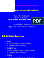 Second Generation (2G) Cellular: Achockal@ece - Ucsd.edu
