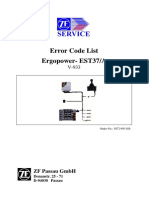 Error Code List Ergopower-Est37/A: ZF Passau GMBH