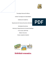 Actividades económicas en el Tecnológico Nacional de México