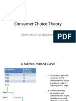 Consumer Choice Theory: Some More Applications