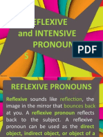 February 18- Reflexive and Intensive Pronouns