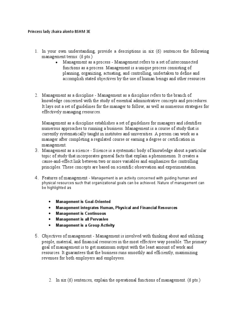 Module 1 Level of Management | PDF | Science | Employment