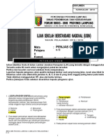 8.1. Naskah Soal USBN PENJASORKES