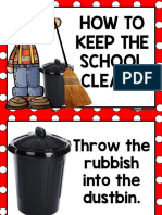 Keeping Your School Clean Y2 Civic Edu Aug 2019 Flashcards