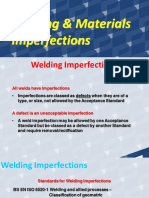 Welding Imperfection & Material