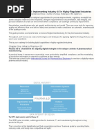 An Intro To Pharma 4.0: Implementing Industry 4.0 in Highly Regulated Industries