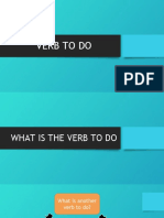 Verb To Do