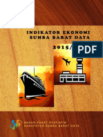Indikator Ekonomi Kabupaten Sumba Barat Daya 2015 2016
