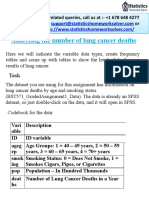 SPSS Homework Help