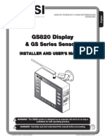 LSI GS820 Installation and Operators Manual