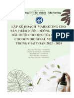 xây dựng kế hoạch marketing cho tinh dầu bưởi cocoon