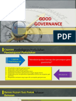 Sosiologi Pemerintahan & Good Governance
