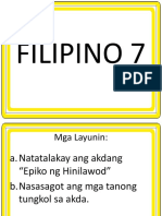 January 3-5 - Epiko NG Hinilawod