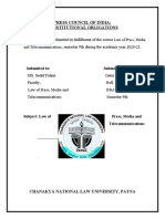 Press Council of India: Constitutional Obligations