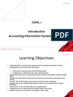 ACC 311 - Topic 1 - AIS Overview