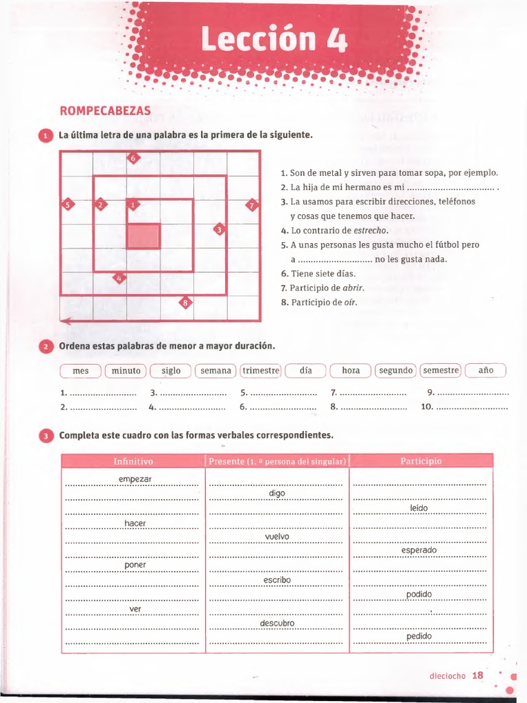 Cuaderno de Ejercicios ELE A2 PDF | PDF | Lingüística | Idiomas