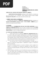 CARTA DE DESISTIMIENTO