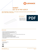 Product Datasheet Product Datasheet PL PFM 1200x300 30 W 940 UGR19