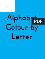 Alphabet Colour by Code A