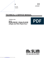 Puh-P8Ye, Puh-P10Ye: Technical & Service Manual