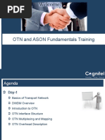 OTN and ASON Fundamentals Training