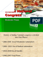 Moderate Phase of Congress