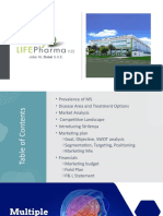 Fingolimod Generic Launch Plan, Lifepharma, Dubai, UAE