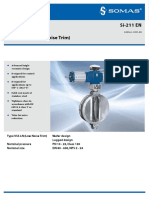 Datasheet Si-211 EN Butterfly Valve VSS LN (Low Noise Trim)