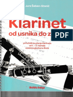 Klarinet Od Usnika Zvona J.šaban-Stanić 1-3 Razreda - 20210922 - 0001