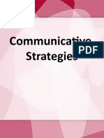 Lesson 1 - Communicative Strategies