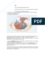 G5summary of Endocrine System and Maintenance of The Body