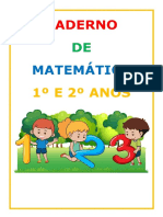 Caderno de Matemática 1º e 2º Anos