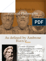 MAED 102 Political Philosophy