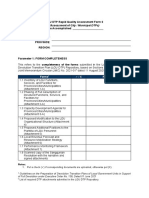LGU DTP Rapid Quality Assessment Form 2 Date Accomplished: - City / Municipality: Province: Region
