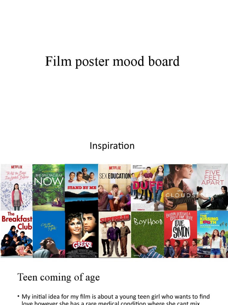 Film Poster Mood Board | PDF