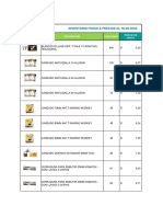 Inventario & Precios Hogar 16-03-2022