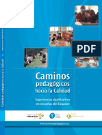 2011 Ecuador Egc Caminos Pedagogicos Hacia La Calidad 1