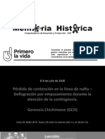 04. Memoria Historica Perdida de Contención y Deflagración - Chichimene