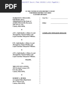 James Williams Family Federal Lawsuit