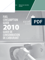 Fuel Consumption Guide 2010