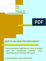 Objetivos Educacionales