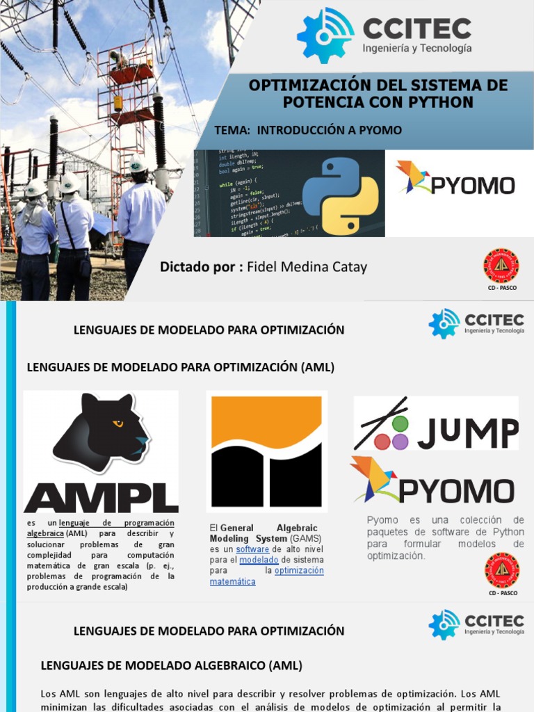 Introducción a Pyomo en Python | PDF