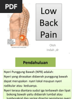 Download Power Point Presentasi Nyeri Punggung Bawah Poli 2010 by Indah Rusmiatie SN56503353 doc pdf