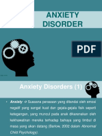 Kuliah 8 - Anxiety Disorders