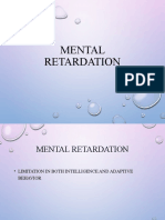 Kuliah 10 - Mental Retardation