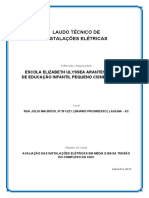 Laudo Tecnico de Instalacoes Eletricas