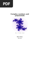 Complex Numbers and Polynomials: Mats Bodin