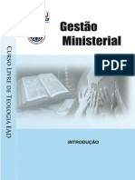 Gestão Ministerial - Introdução em