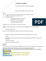 Unit 7 Lesson 2 Parameters and Return Investigate