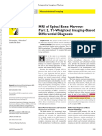 MRI of Spinal Bone Marrow Part 2 T1-Weighted Imaging-Based Differential Diagnosis